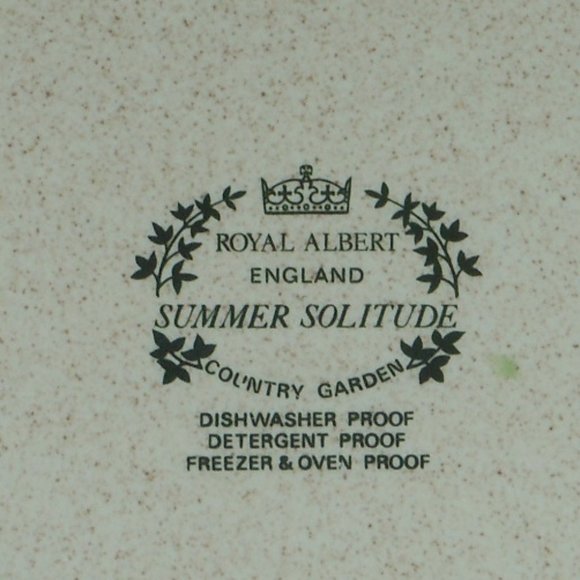 Oval Serving plate Royal Albert UK Country Garden Series Summer Solitude - Picture 6 of 6